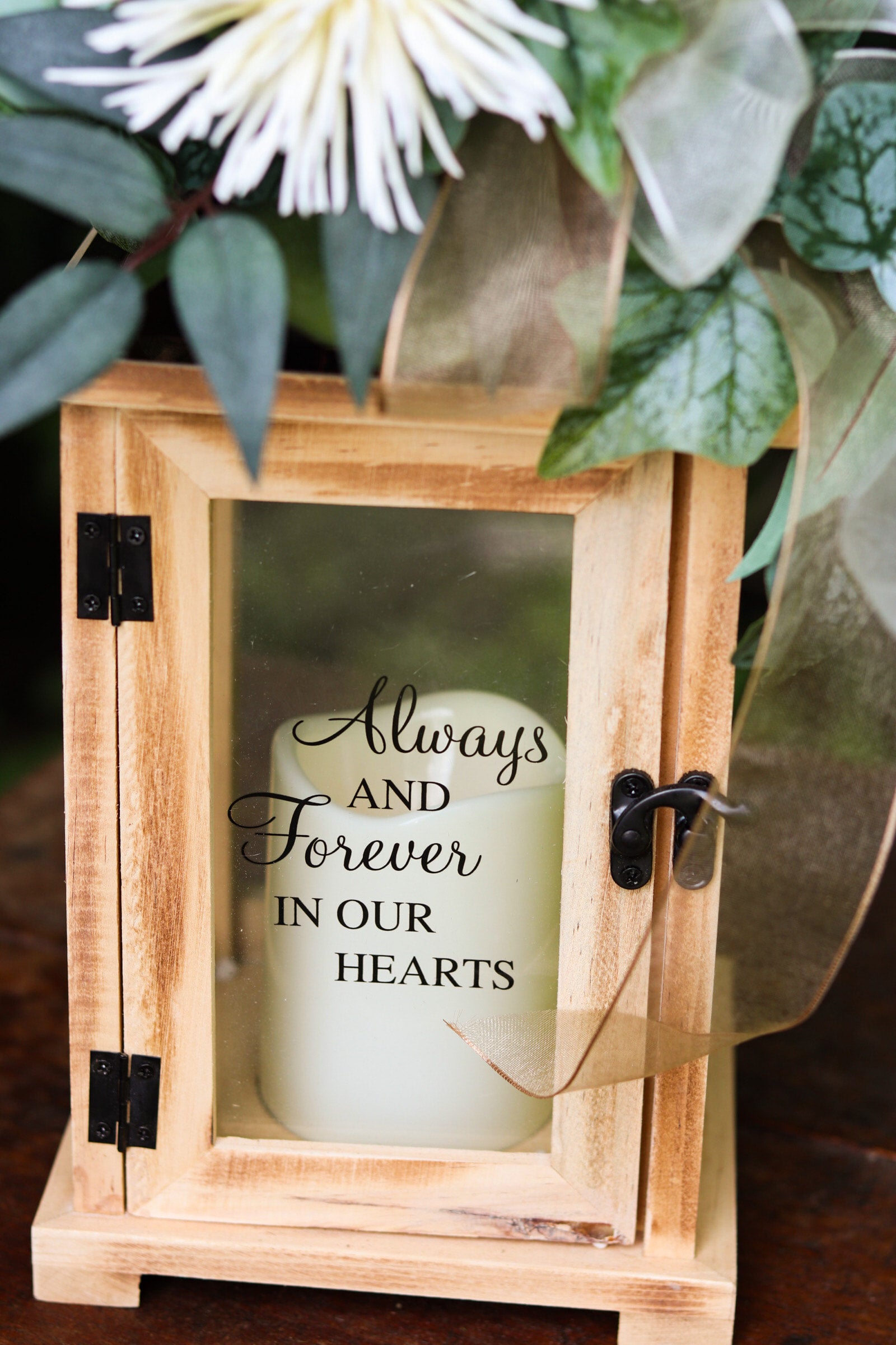 Always & Forever Lantern | Sympathy Lantern | Scottwood Floral