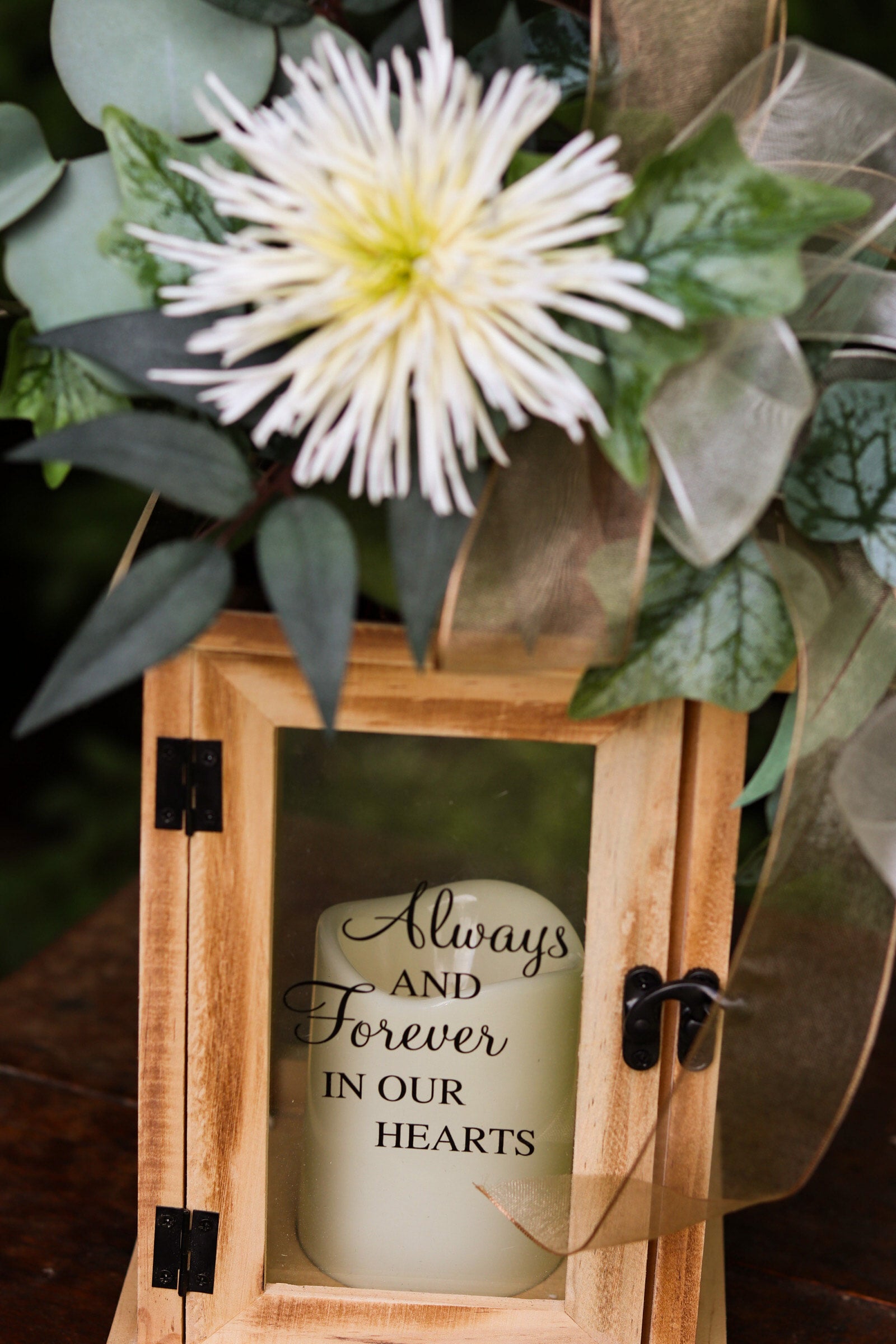 Always & Forever Lantern | Sympathy Lantern | Scottwood Floral